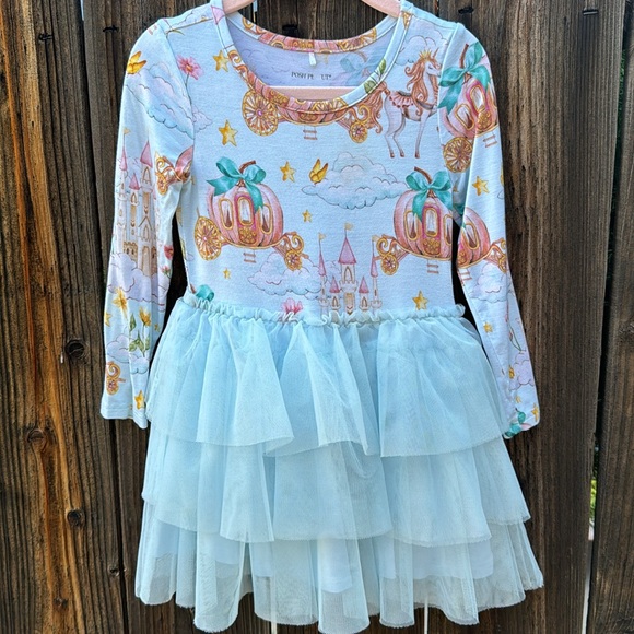 Posh Peanut Margaret Long Sleeve Tulle Dress - Picture 9 of 17